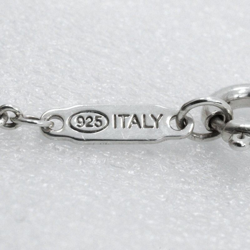 Tiffany & Co Atlas Cube 925 Silver Ladies 7.0g Necklace