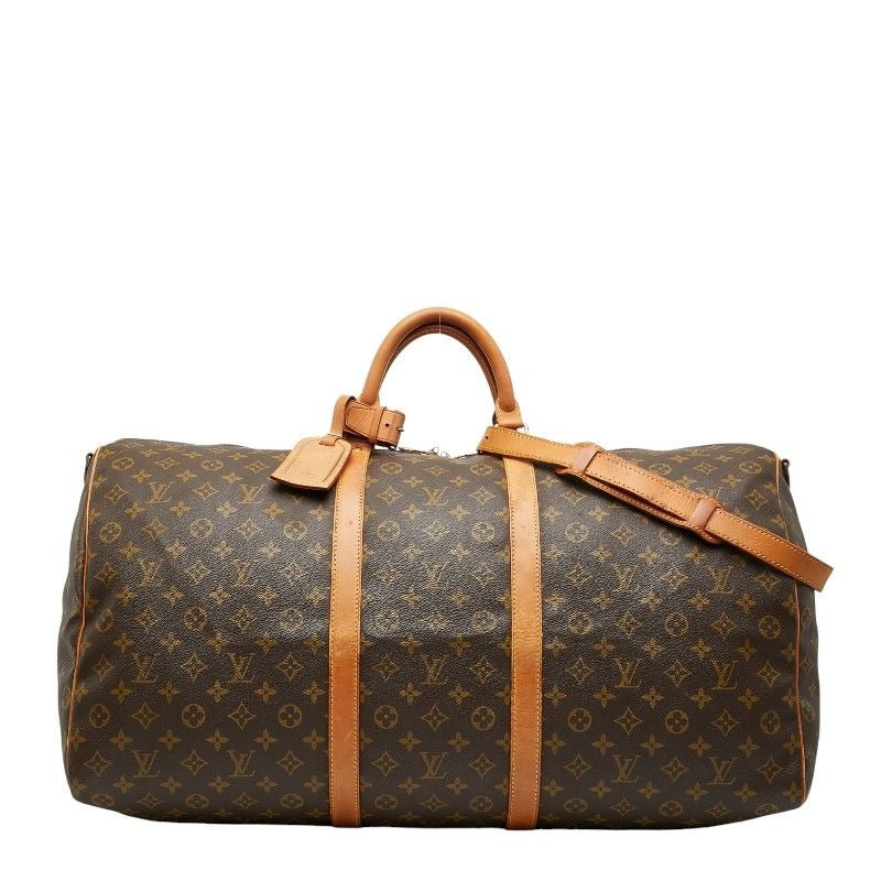 Louis Vuitton Monogram Keepall Bandouliere 60 Boston Bag 2-Way