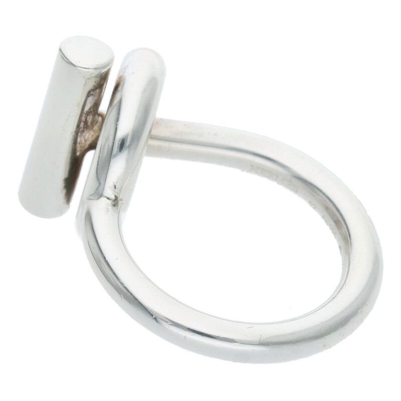 Hermes Echape GM Silver Ring Men's 10