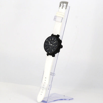 Louis Vuitton Tambour Black Chronograph SS Bracelet — view 2
