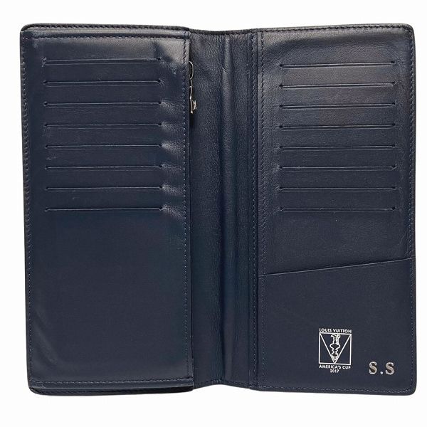 Louis Vuitton Damier Coast Portefeuille Brazza N64007 Bifold Wallet Long Wallet