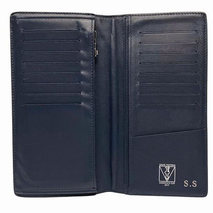 Louis Vuitton Damier Coast Portefeuille Brazza N64007 Bifold Wallet Long Wallet