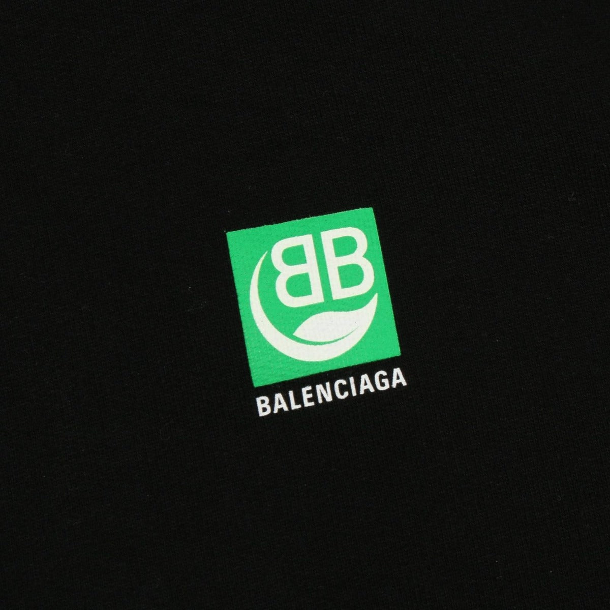 Balenciaga Hoodie Logo Print Cotton — view 8