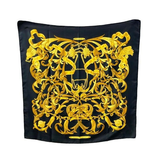 Hermes Scarf Silk 100% Carre 90 le Mors a la Conetable