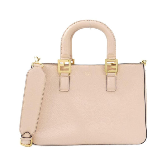 Fendi Selleria FF Tote Small Cipria