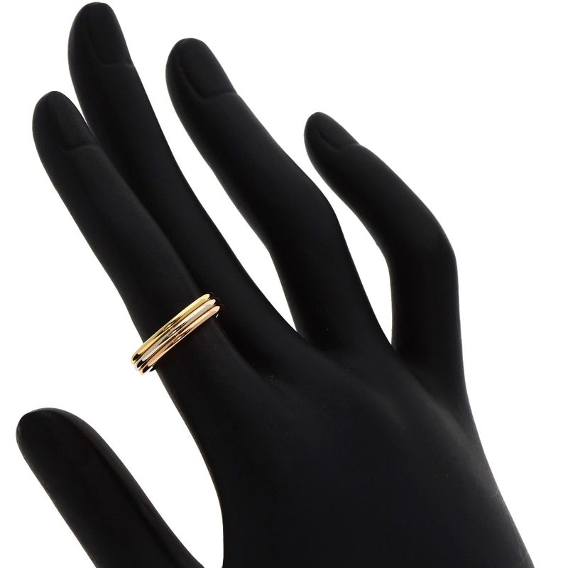 Cartier Three Color #48 Ring / Rings 18K Yellow Gold 18K Pink Gold 18K White
