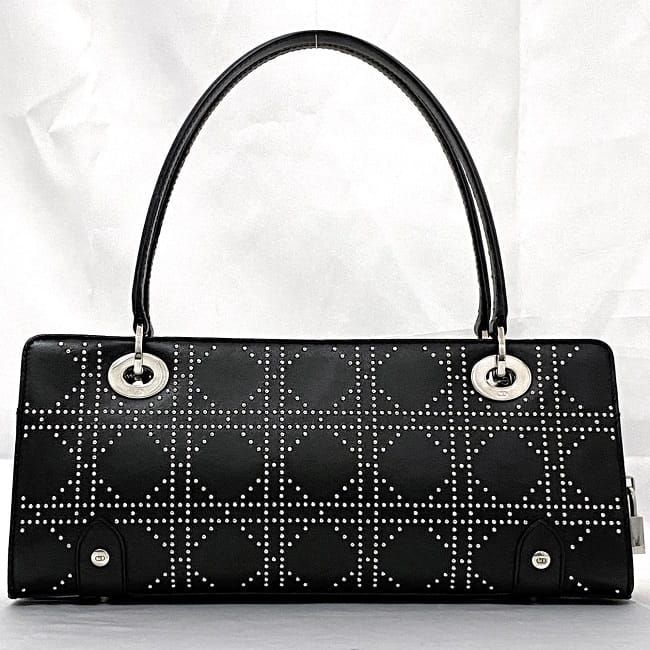 Christian Dior Semi Shoulder Bag F21666 Black