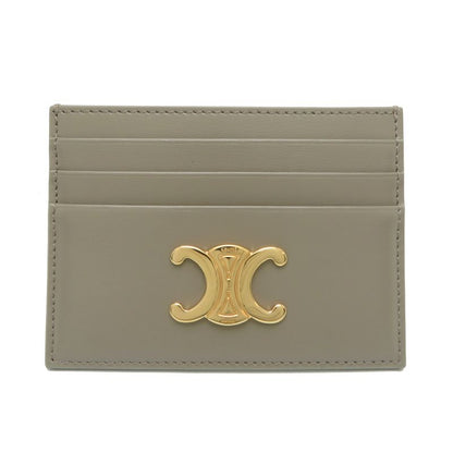 Celine Card Case Calfskin Greige