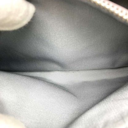 DIOR Tote Shoulder Bag Beige Patent Leather Canage Stitching Women Fashion