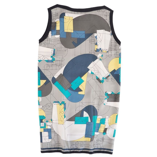 Hermes Dress Tunic Sleeveless Silk Switch