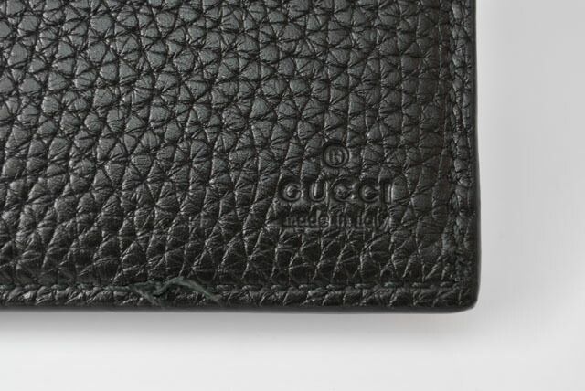 Gucci Wallet Gucci Wallet Fold Wallet 473916 Dorian Black Calf Leather Never