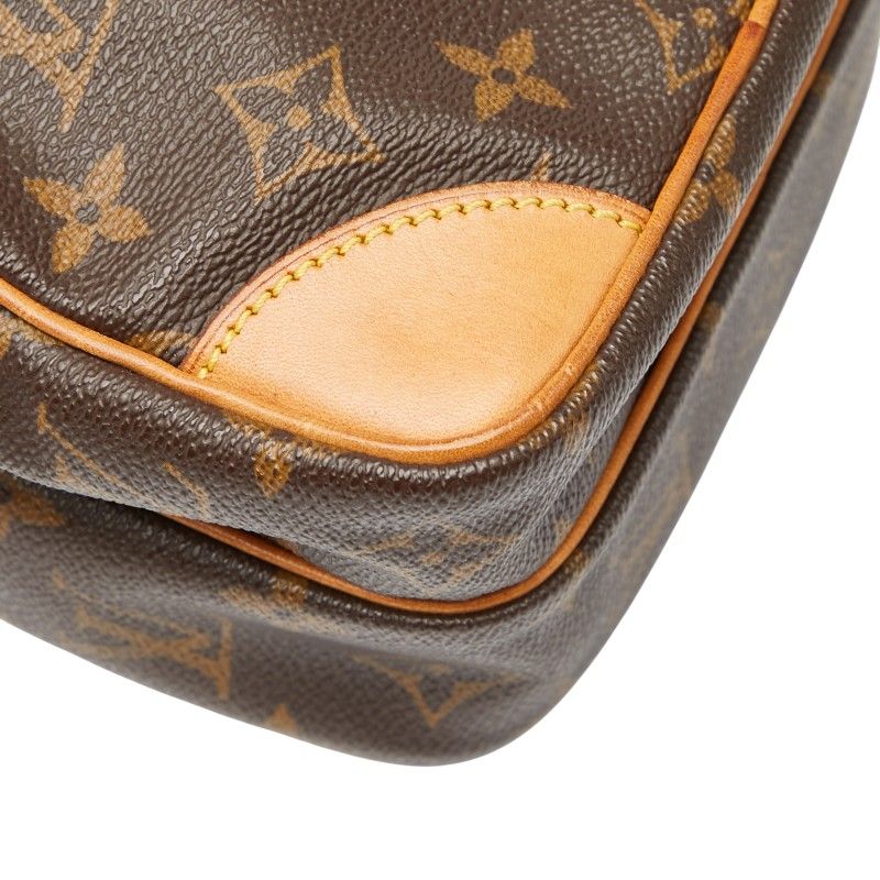 Louis Vuitton Monogram Amazon Crossbody Shoulder Bag M45236 Brown PVC Leather