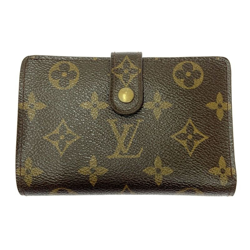 Louis Vuitton Monogram Porte Monet Vier Viennois Brown Bifold