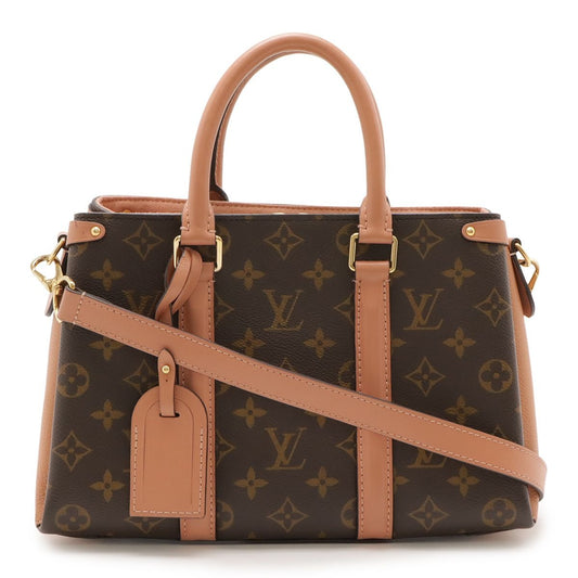 Louis Vuitton Monogram Souffle NV BB 2-Way Shoulder Bag Crossbody Peche