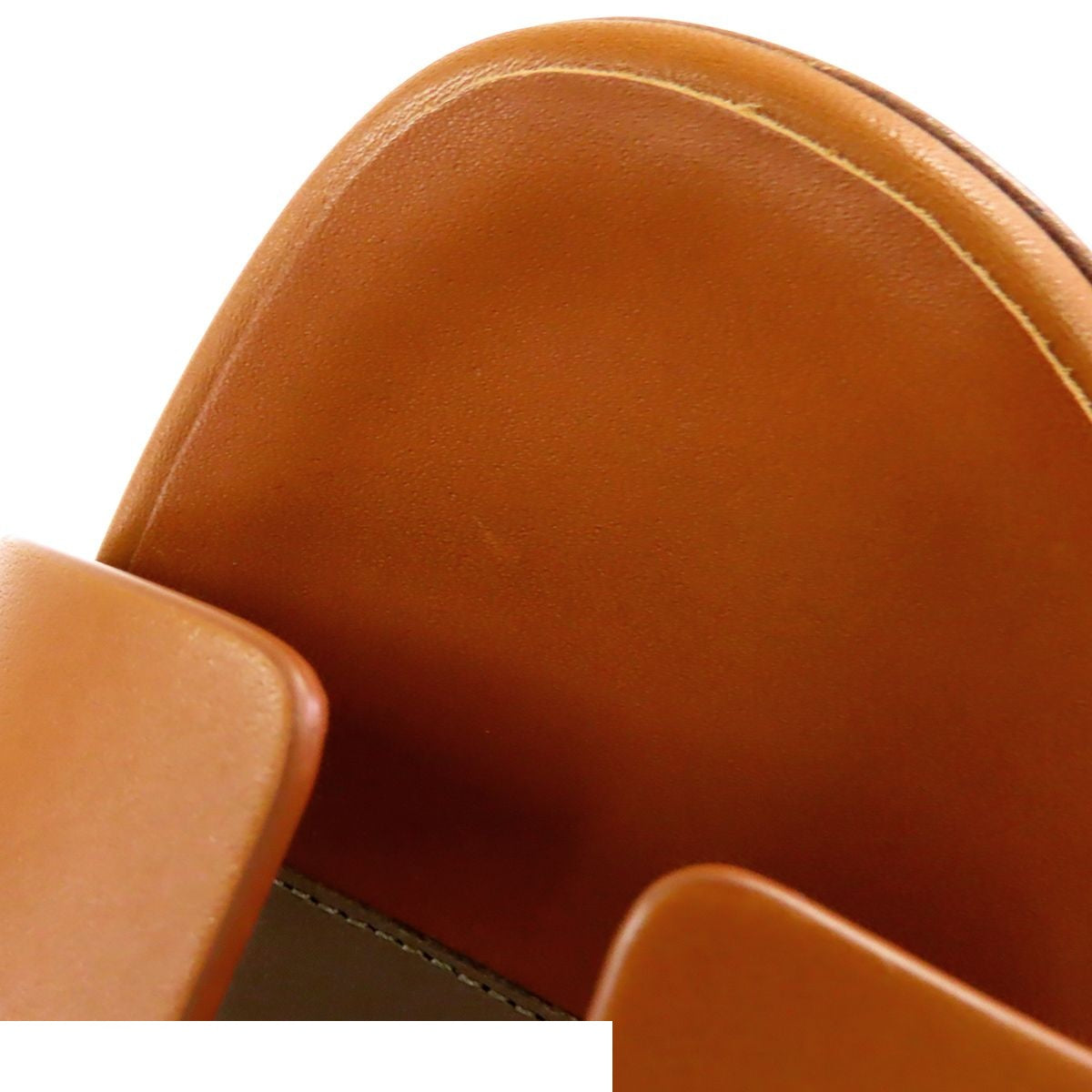 Hermes Encens 50 Natural Silver Calf Open Toe Sandals — view 7