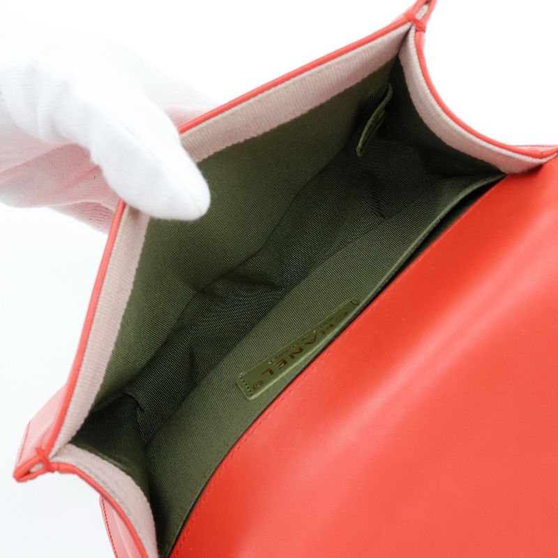 Chanel Chain Shoulder Boy Chanel Lambskin Women's Shoulder Bag