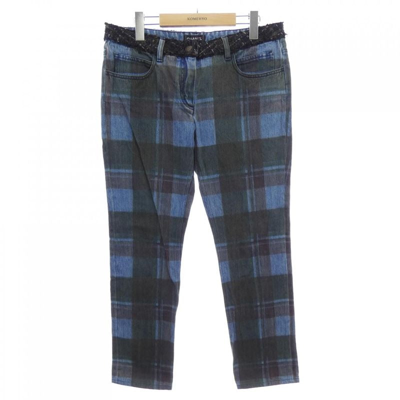 Chanel Size 42 Blue Pants