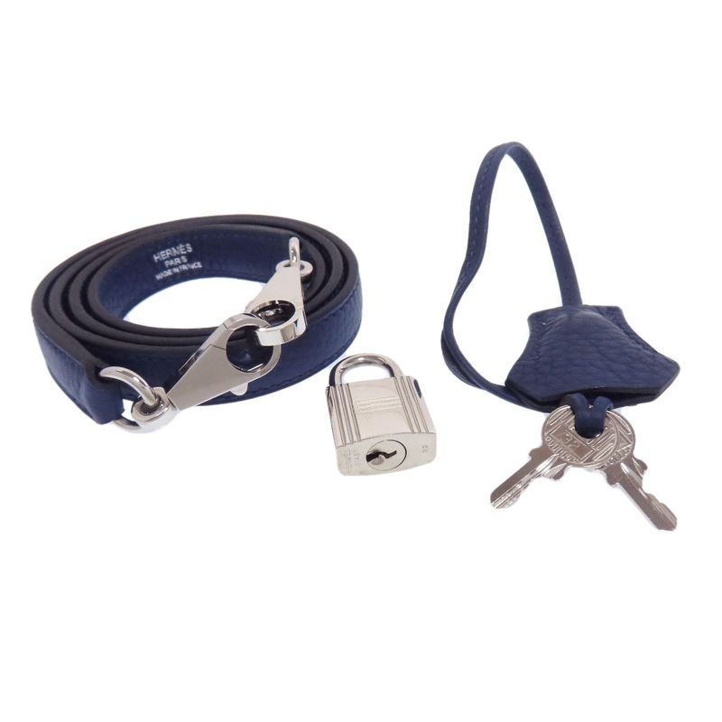 Hermes Bolide 31 Silver Hardware Handbag Taurillon Women