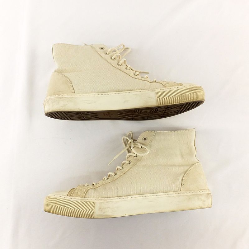Louis Vuitton High Cut Sneakers - Tattoo Line Patch Notation Size 7