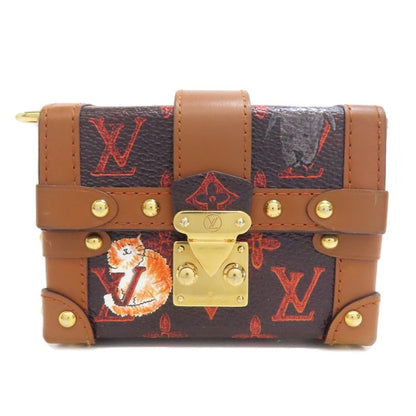 Louis Vuitton M63892 Essential Trunk Catgram Accessory Pouch Monogram Canvas