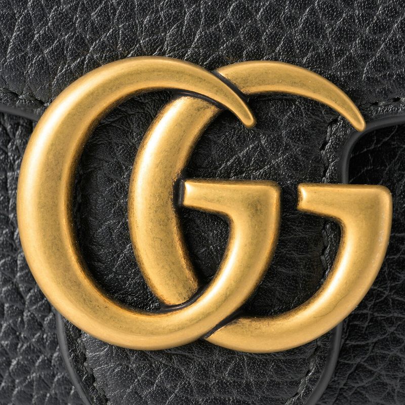 Gucci Bifold Wallet GG Marmont Black