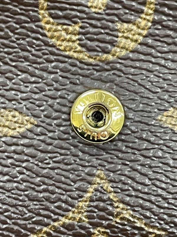 Louis Vuitton Monogram Portefeuille Emilie Zipper Long Wallet M41943 Brown ×