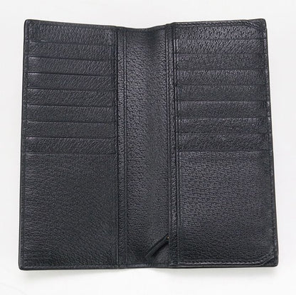 Gucci Long Wallet Double G Gu88947 Long Leather Wallet With Two Fold Coin Purse