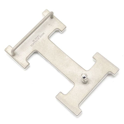 Hermes Belt H Buckle #90 Vaux Epson Etang and Cles #90 Silver Hardware Off