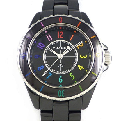 Chanel Watch Electro World Limited Pieces Multicolor Index Black