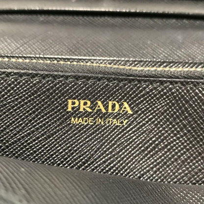 Prada Long Wallet - 1mh132 Black Leather