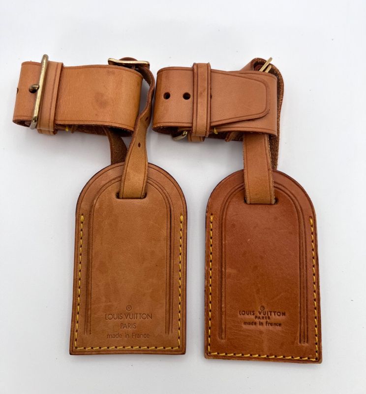 Louis Vuitton Name Tag Poinier Handle Holder 09bs264