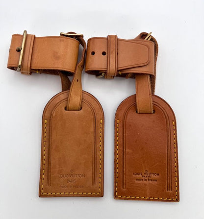 Louis Vuitton Name Tag Poinier Handle Holder 09bs264