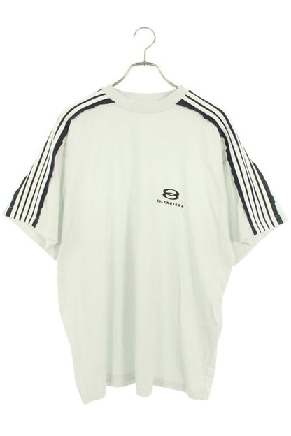 Balenciaga 829686 Tsvh2 Logo Embroidery Sideline Oversized T-shirt Men 1