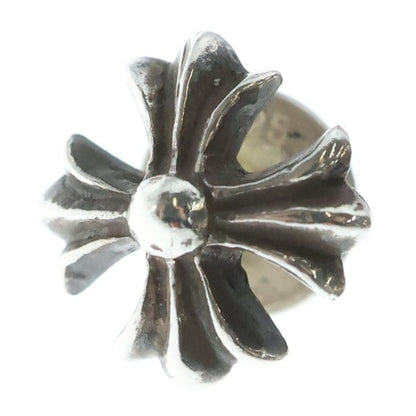 Chrome Hearts No2 CH Pls CH Plus Stud Earrings Silver