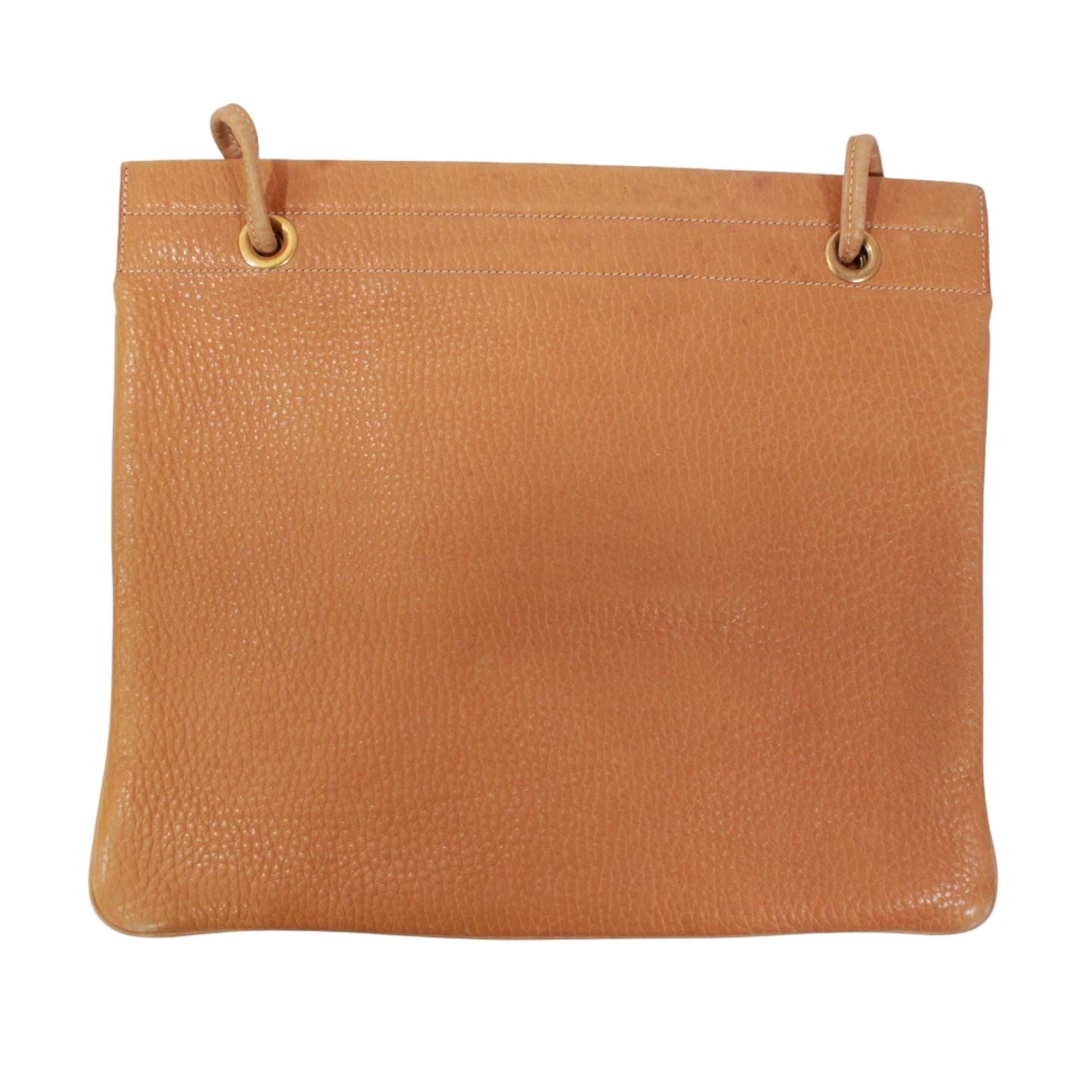 Hermes Aline Leather Beige Shoulder Bag Gold — view 2