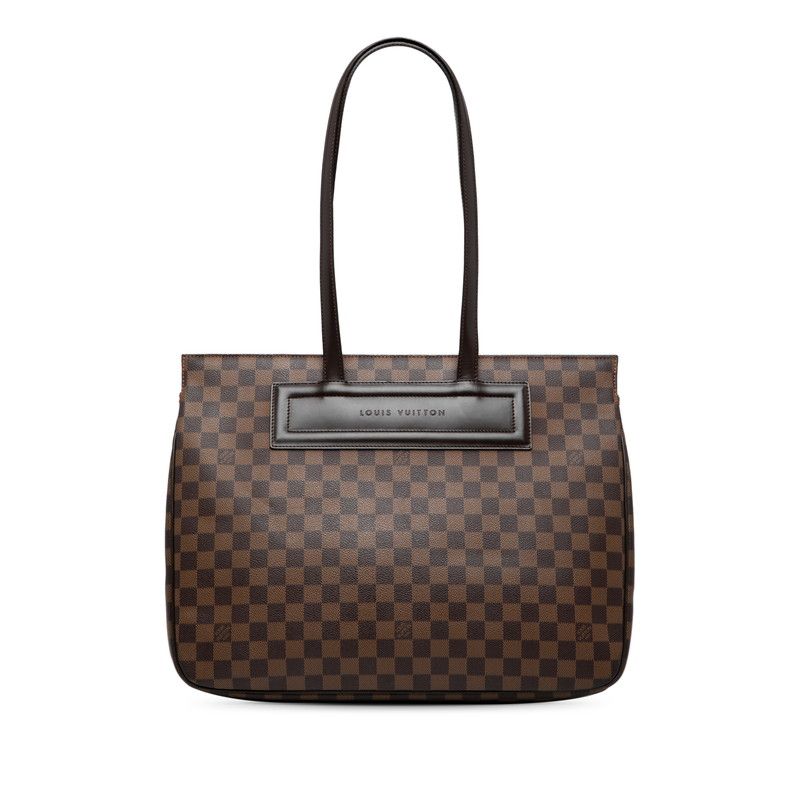 Louis Vuitton Damier Parioli GM Tote Bag One Shoulder Bag N51124 Ebene Brown