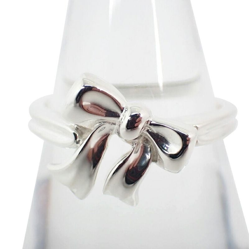 Tiffany & Co 925 Ribbon Ring 14.5 J91-1