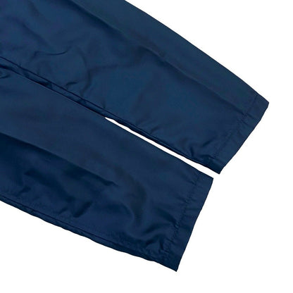 Prada Nylon Leather Different Jacket Navy Green — view 5