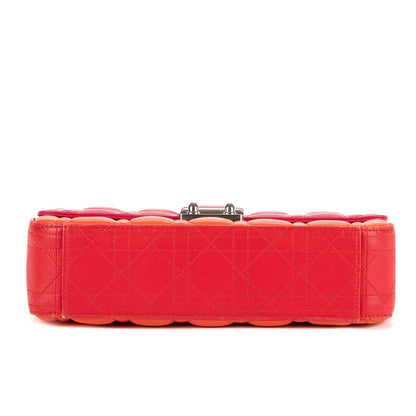 Dior Miss Pink Orange Red Cannage Quilt Shoulder Bag Orange. — view 6
