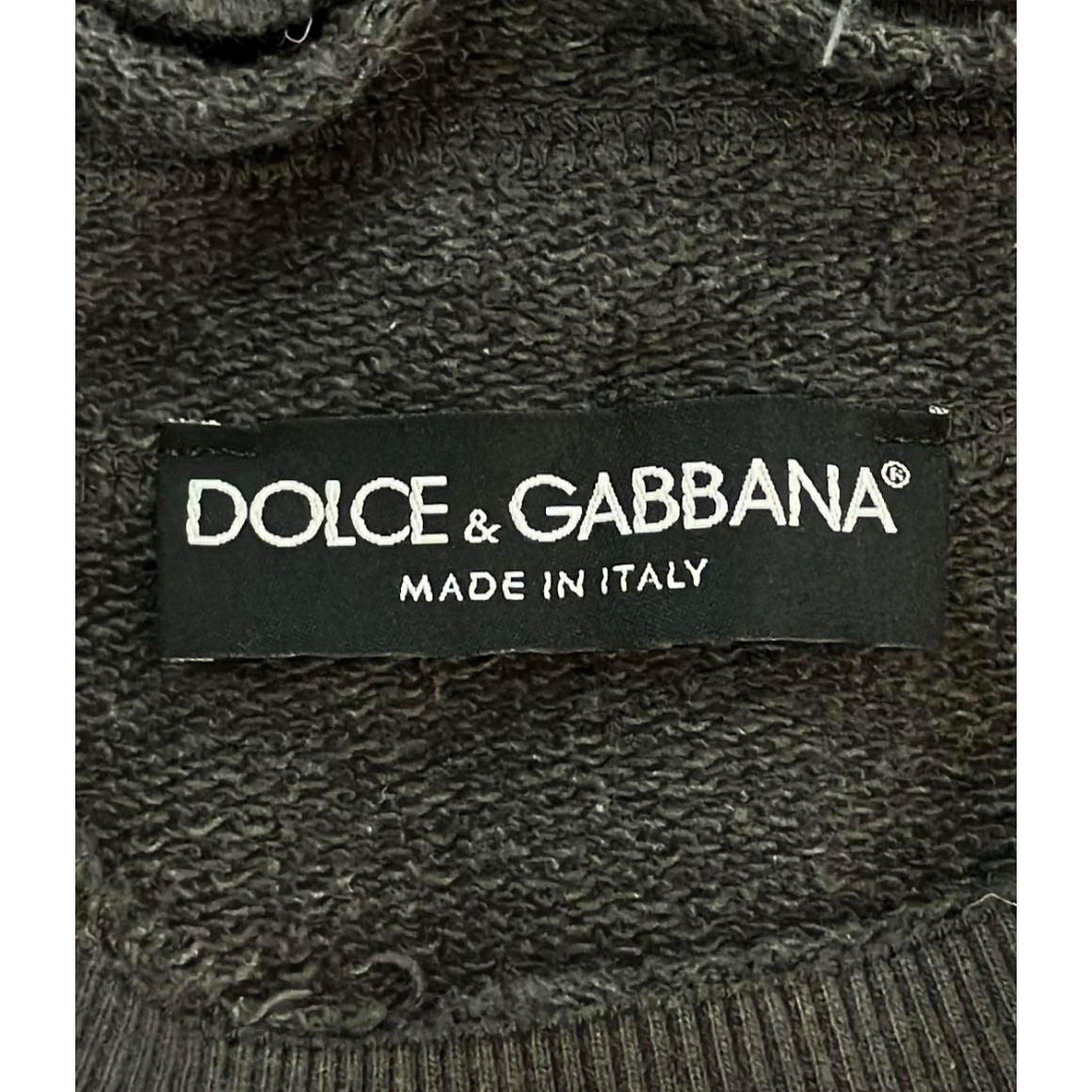Dolce & Gabbana Long Sleeve Pullover Hoodie Inside Out 44 Sweater — view 3