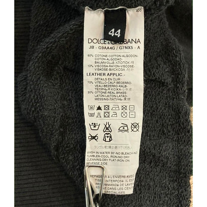 Dolce & Gabbana Long Sleeve Pullover Hoodie Inside Out 44 Sweater — view 4
