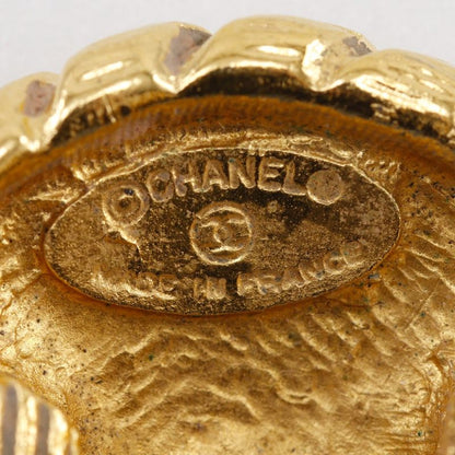 Chanel Coco Mark Vintage Gold Plated Ladies 23.0g Earring