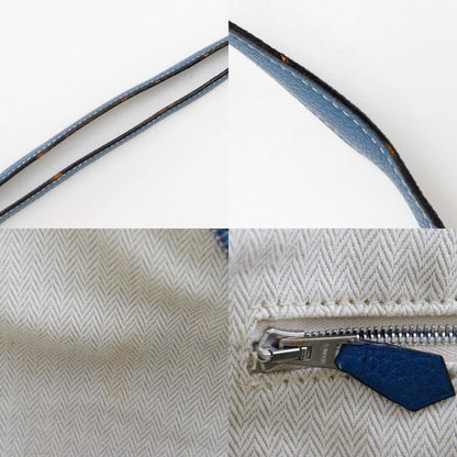 Hermes Masai PM Taurillon Clemence Blue □F Ladies Shoulder Bag