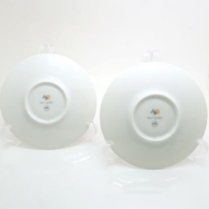 Hermes Saut Hermes Tea Cup & Saucer Set Of 2 Pair Box Hermes Saut Hermes C&S