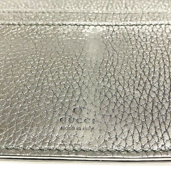 Gucci 547080 Leather Billfold Long Wallet Bifold Wallet Men's