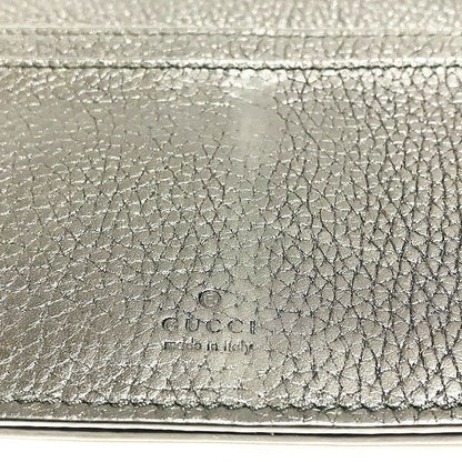 Gucci 547080 Leather Billfold Long Wallet Bifold Wallet Men's