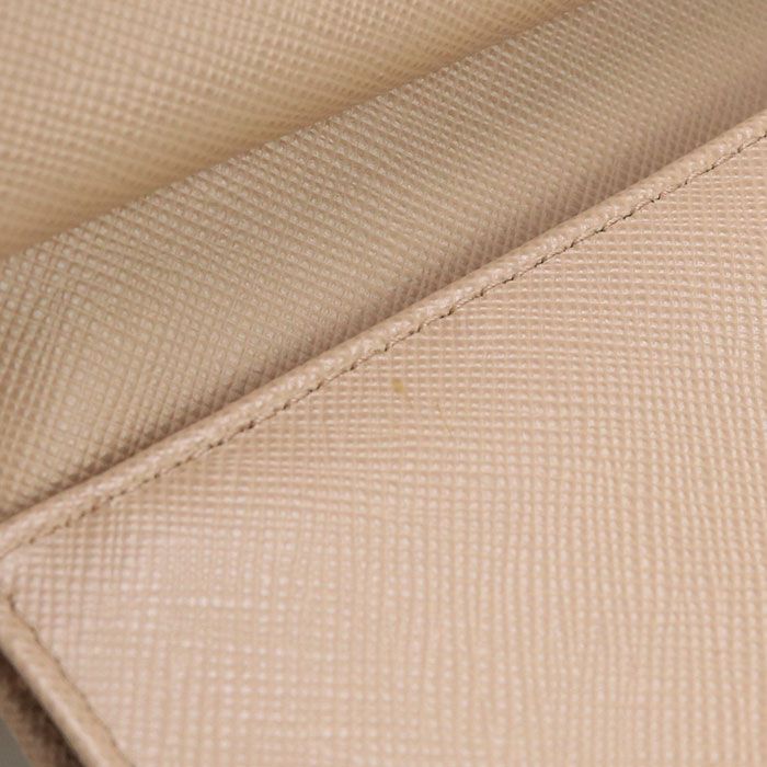Prada 1m0176 Tri-fold Wallet Saffiano Leather Women