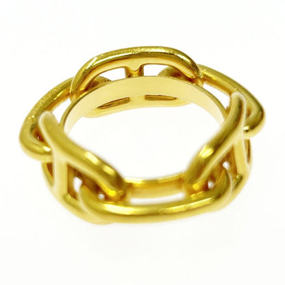 Hermes GP Chaine D'ancre Scarf Ring Ladies Gold 364059 Scarf Ring