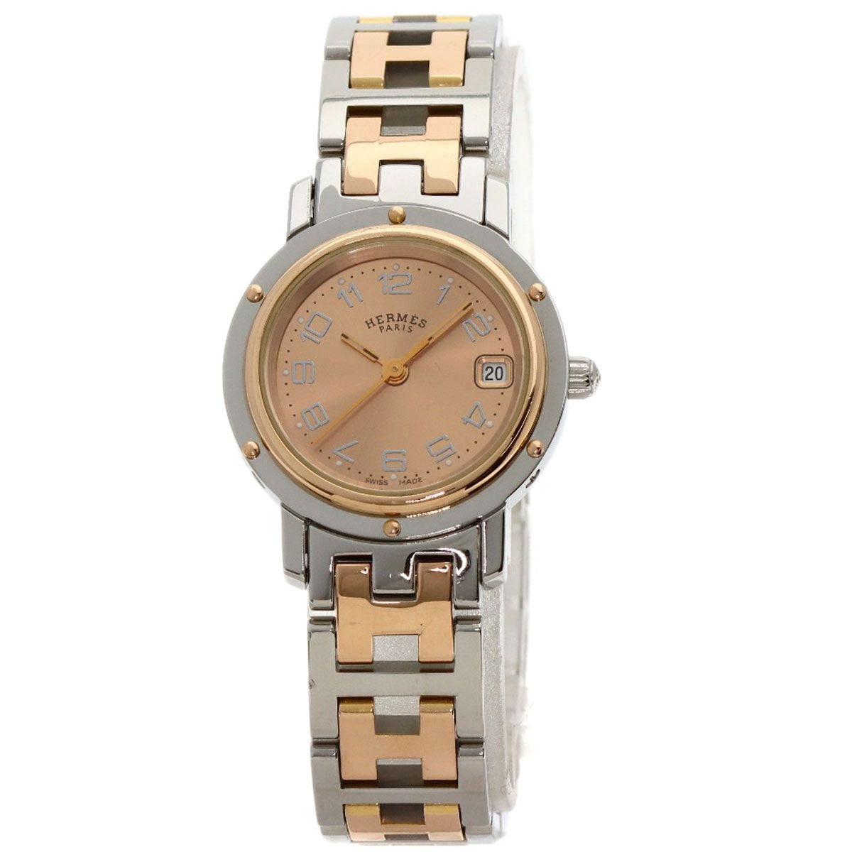 Hermes Clipper New Buckle Watch SS Ssxpgp
