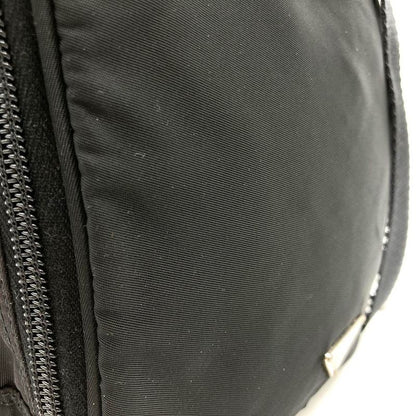Prada Mini Shoulder Bag Waist 2way Black Nylon Ladies Men Fashion Triangle Logo